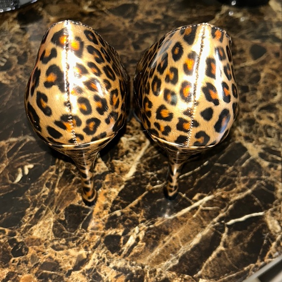 Cheetah Print Heels - Picture 3 of 5